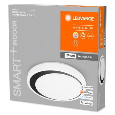 Produkt od Přisazené Stropní LED Svítidlo 34W CCT Kruhové Ø480 mm Smart+ WiFi ORBIS Moon LEDVANCE 4058075486386 