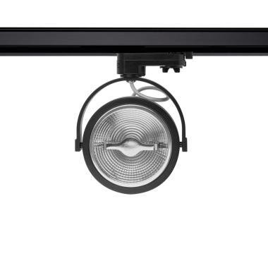 Product van Spotlight AR111 CREE Zwart LED 15W Dimbaar voor Driefasige Rail