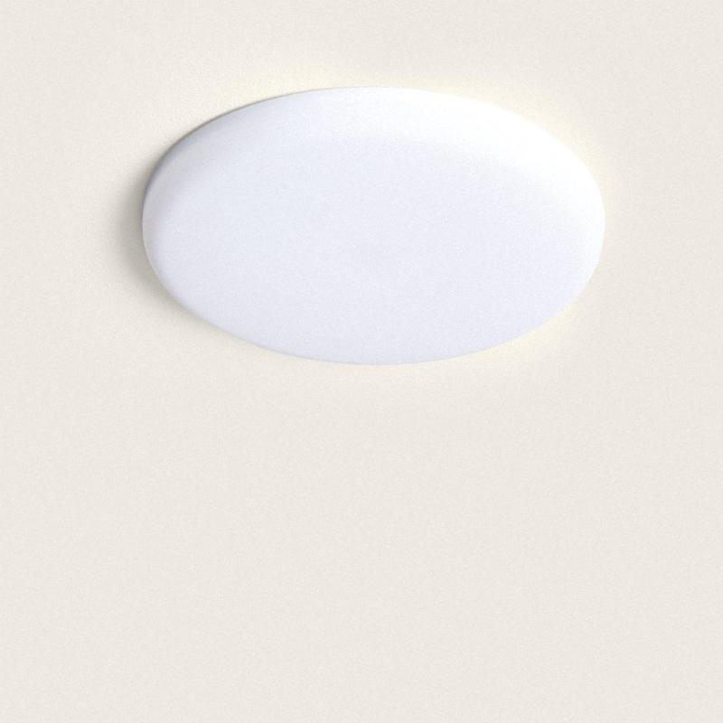 Produit de Dalle LED Ronde 18W en Saillie Coupe Ajustable Ø50-190 mm avec Boîtier de Connexions