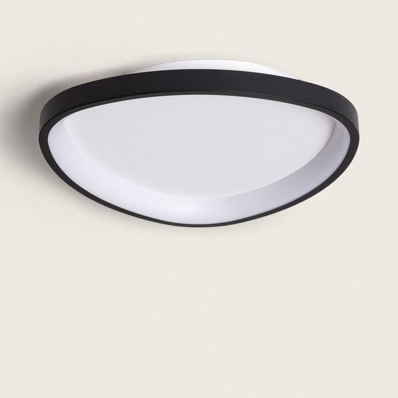 Producto de Plafonnier LED Oval 20W Métal Ø420 mm CCT Sélectionnable Owen