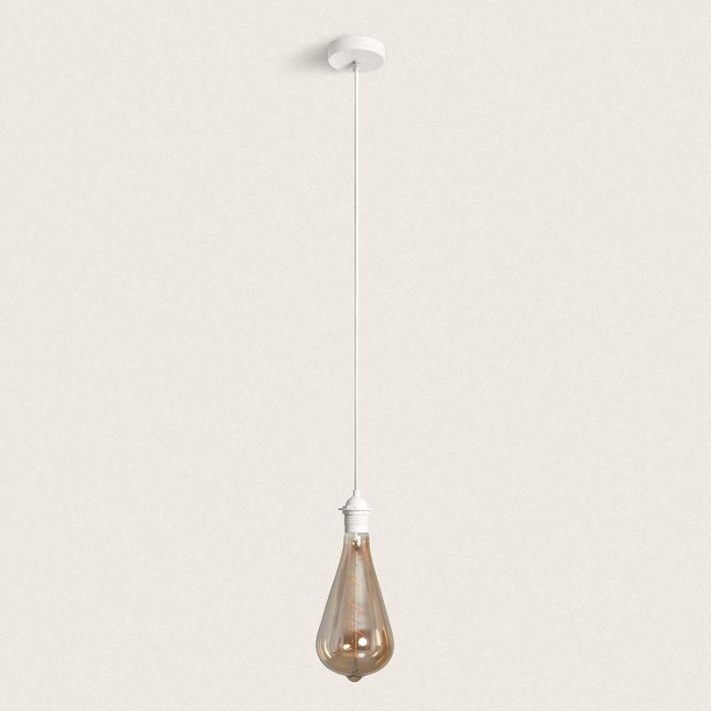 Product van Steun met Lamphouder voor Buiten Hanglamp met  PVC Kabel