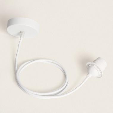 Product van Steun met Lamphouder voor Buiten Hanglamp met  PVC Kabel