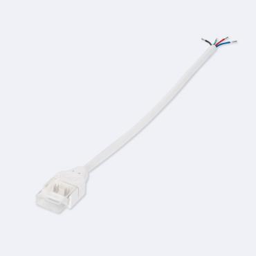 Product Connettore Hippo con cavo per Striscia LED RGB 12/24/220V SMD Silicone FLEX Larghezza 12 mm