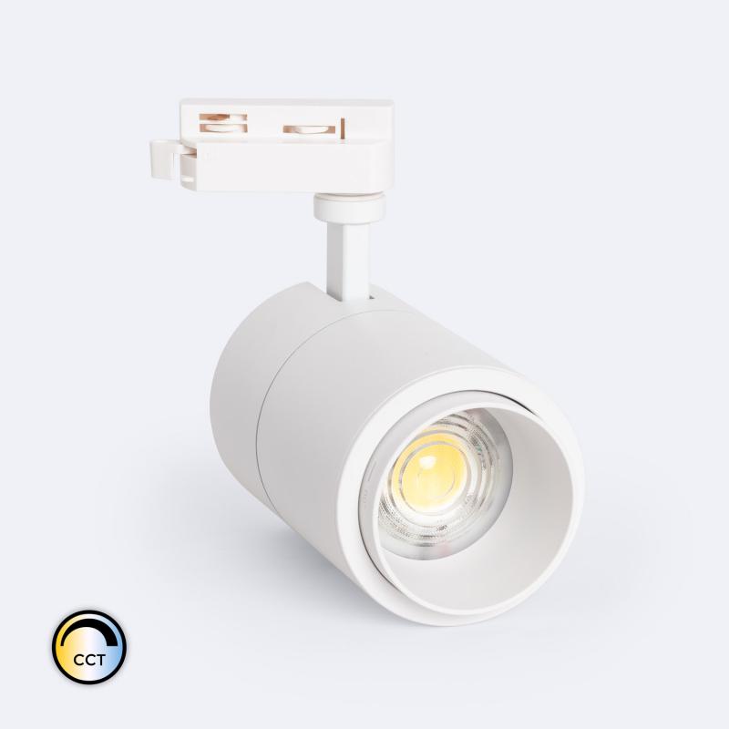 Product van Rail Spot LED Enkelfasig 30W Dimbaar TRIAC CCT Pulyx Multihoek 15-60º