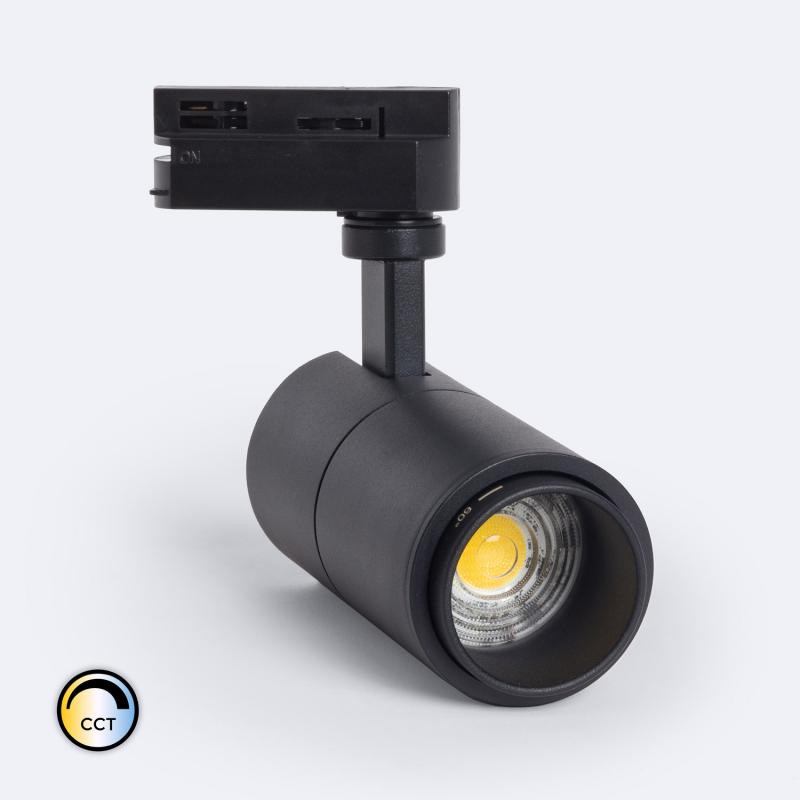 Produkt von LED-Strahler für 1-Phasenstromschiene 10W Dimmbar TRIAC CCT Pulyx No Flicker Multiwinkel 15-60º