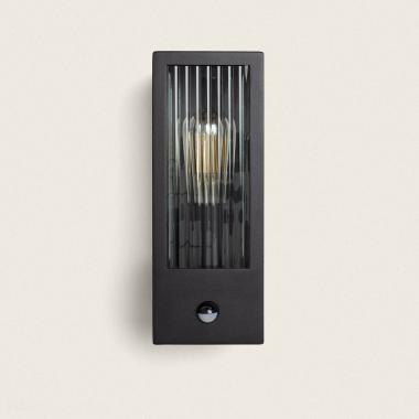 Product of Gakom Textured Glass & Stainless Steel Outdoor Wall Lamp with Motion Sensor