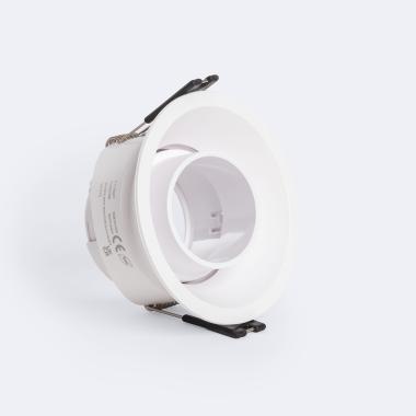 Product Portafaretto Downlight Conico Orientabile Basso UGR per Lampadina LED GU10 / GU5.3 Foro Ø85 mm Suefix