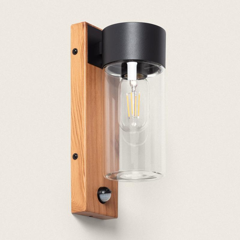 Product of Isoba Glass & Stainless Steel Outdoor Wall Lamp with Motion Sensor