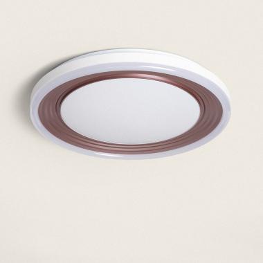 Plafonnier LED 24W Rond Métal Desse