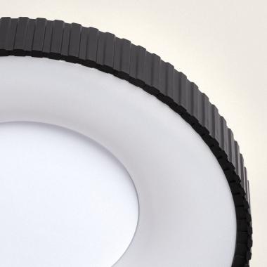 Product van Plafond lamp LED 24W Rond Metaal CCT Selecteerbaar Guerin