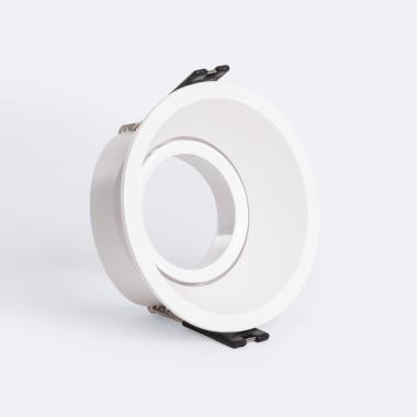 Collerette Downlight Conique Orientable pour Ampoule LED GU10 / GU5.3 Coupe Ø85 mm Suefix