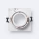 Product of Suefix Square Low UGR Adjustable Downlight Ring for GU10/GU5.3 LED Bulbs with Ø75 mm  Cut Out