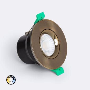 Downlight LED 8W Rond Dimbaar IP65 Zaagmaat Ø65 mm CCT Selecteerbaar RF90 Solid Design Instelbaar