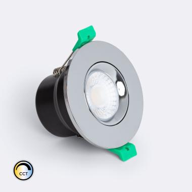 Downlight LED 8W Rond Dimbaar IP65 Zaagmaat Ø65 mm CCT Selecteerbaar RF90 Solid Design Instelbaar