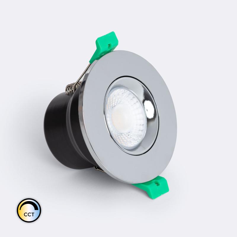 Prodotto da Faretto Downlight LED 5-8W Circolare Ignifugo Regolabile IP65 Foro Ø 65 mm Solid Design Orientabile