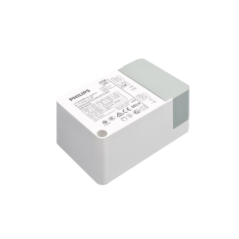 Produit de Driver Philips Xitanium Dimmable TRIAC  220-240V  No Flicker Sortie de 30-40V à 1050mA 42W 9290 028 051