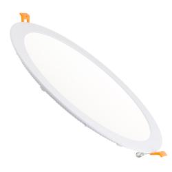 Product Dalle LED 24W Ronde Dimmable Slim Coupe Ø 280 mm