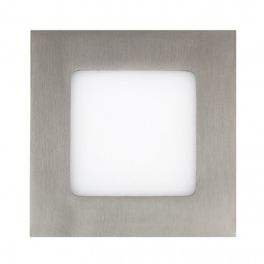 Product van Downlight LED 6W Super Slim Vierkant Zilver Zaag maat 105x105 mm
