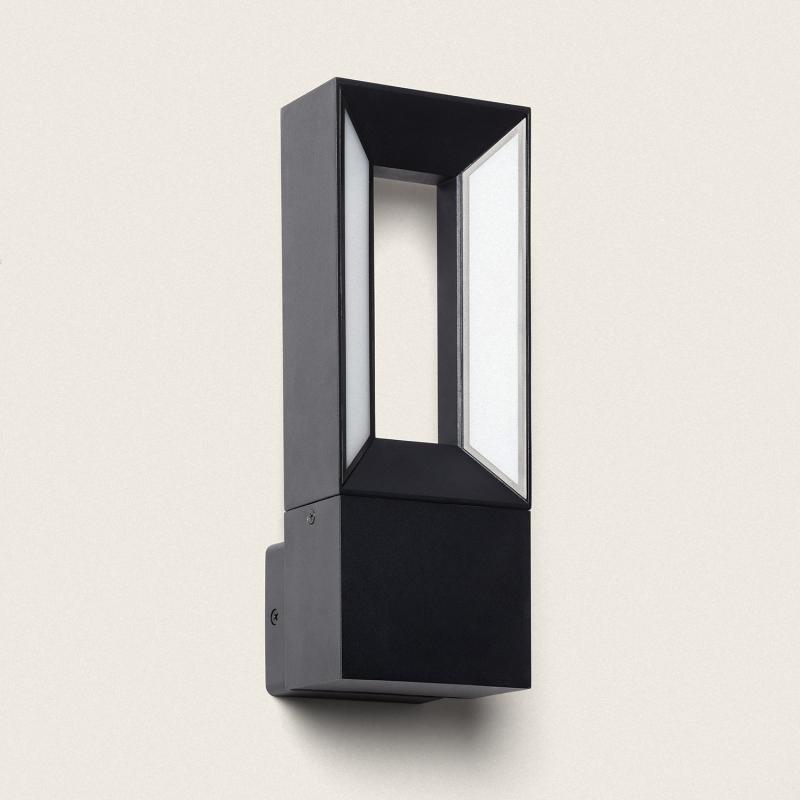 Product van Wandlamp Outdoor LED Aluminium 2x5W Trimel Zwart