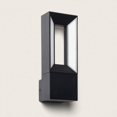 Wandlamp Outdoor LED Aluminium 2x5W Trimel Zwart