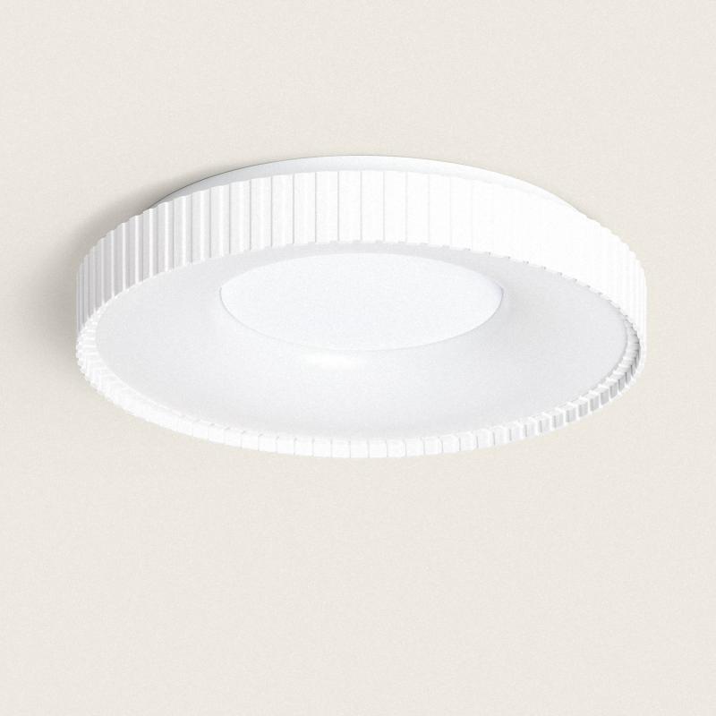 Produit de Plafonnier LED 24W Rond Métal CCT Selectionnable Guerin