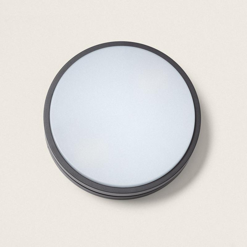 Product van Plafondlamp Rond Outdoor Aluminium Ø285 mm Kadam