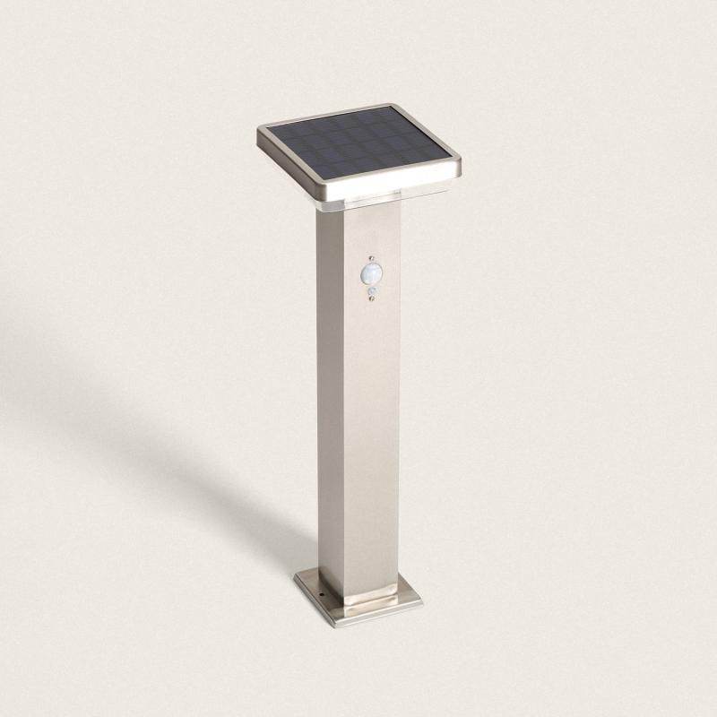 Prodotto da Lampioncino per Esterni Solare LED 5W 50cm Alluminio con Sensore di Movimento Barton Square