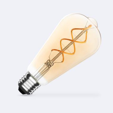 LED-Glühbirne Filament E27 4W 250lm ST64 mit Dämmerungssensor
