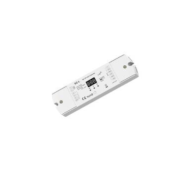 Contrôleur Variateur Ruban LED RGB/RGBW Digital SPI Compatible avec Bouton Poussoir et Télécommande RF