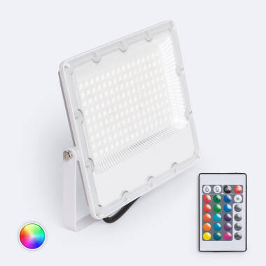 Product of 100W S2 Pro RGB LED Floodlight with IR Remote IP65