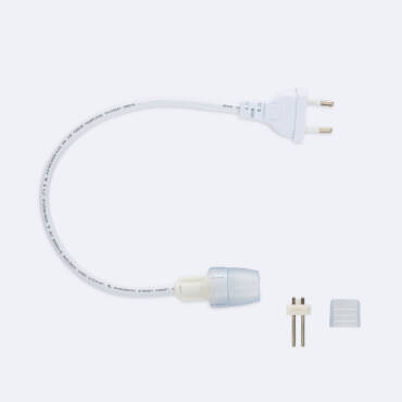 Product Napájecí Kabel pro LED Pásek 220V AC SMD IP65 Jednobarevný Šířka 12mm s pojistkou proti vytažení