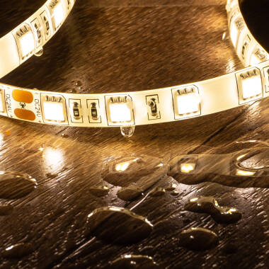 Product of 5m 24V DC LED Strip 60LED/m 10mm Wide Cut at Every 10cm IP65