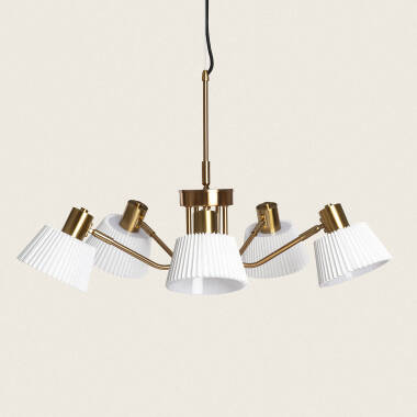 Magda 5 Spotlight Metal Pendant Lamp