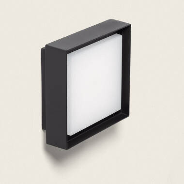 Applique da Parete per Esterni LED 8W Quadrata Nero Bolen