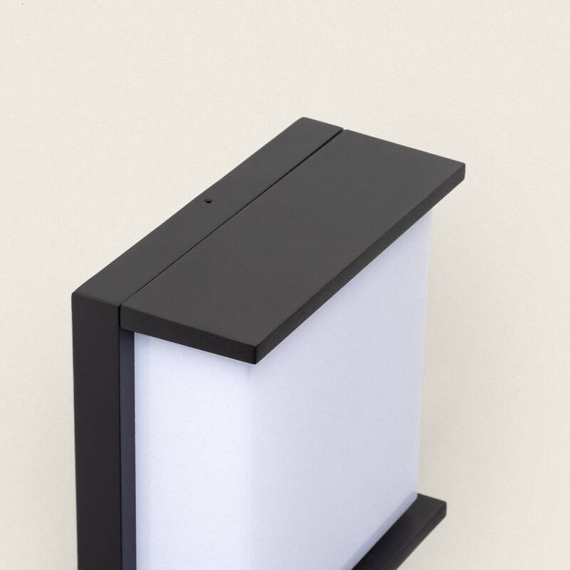 Product of Rimen 18W Square Outdoor LED Wall Lamp in Black 