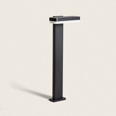 Mikael 10W Aluminium Outdoor LED Bollard in Black 50cm