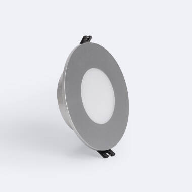 Portafaretto Downlight Circolare IP65 per Lampadina LED GU10 / GU5.3 Foro Ø75 mm