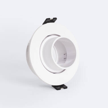 Product Downlight Ring Rond Kantelbaar met Laag UGR voor LED Lamp GU10 / GU5.3 Zaagmaat Ø75 mm Suefix