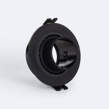 Downlight Ring Rond Kantelbaar met Laag UGR voor LED Lamp GU10 / GU5.3 Zaagmaat Ø75 mm Suefix