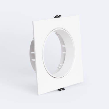 Product Square Recessed Directional Downlight Ring for GU10 AR111 LED Bulb with Ø135 mm Cut Out