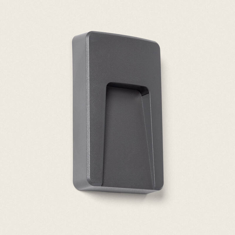 Product of Joy 3W Rectangular Outdoor LED Wall Light in Anthracite 