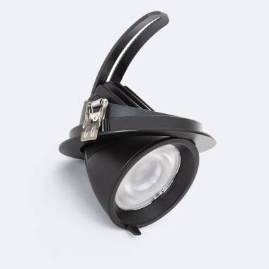 Produkt von LED-Downlightstrahler Schwenkbar Rund 24W OSRAM 120 lm/W Schwarz LIFUD No Flicker