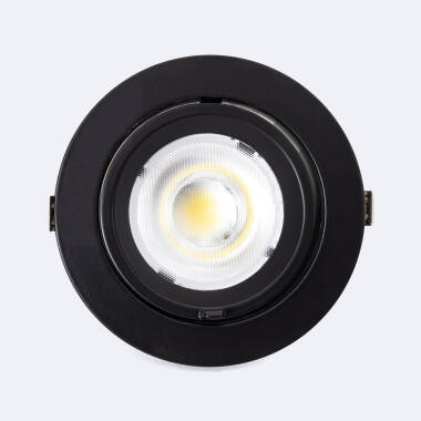 Product van Downlight  Rond Richtbaar LED 24W OSRAM 120 lm/W  Zwart  LIFUD No Flicker