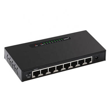 OPENETICS 21321 8 port 10/100/1000 Mbps Switch