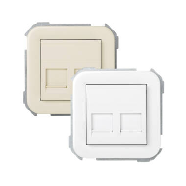 Product Kryt pro Dvojitou Zásuvku RJ11/RJ45 SIMON 31 31089