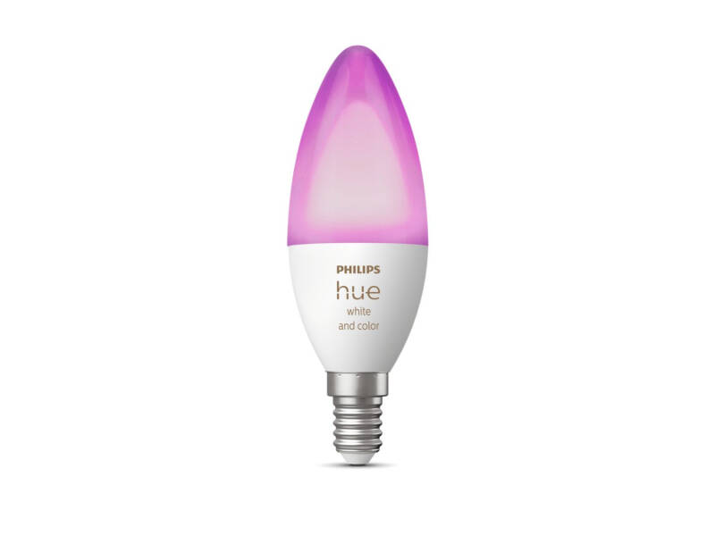 Produit de Ampoule LED E14 White Color 4W PHILIPS Hue 