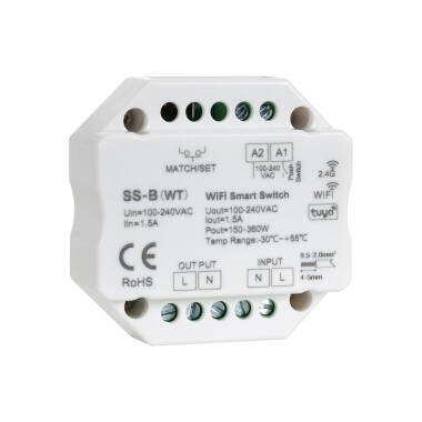 Drukknop compatibele RF WiFi LED-schakelaar