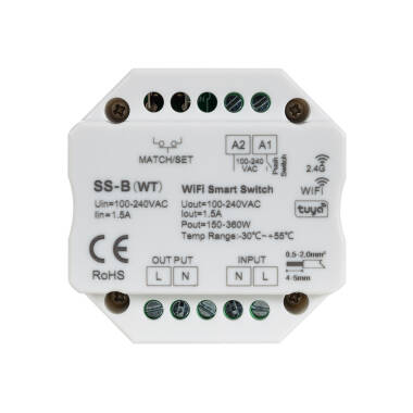 Product van Drukknop compatibele RF WiFi LED-schakelaar