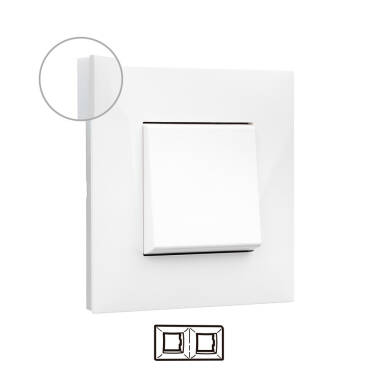 LEGRAND Valena Next 741002 White 2 Element Embellishing Plate