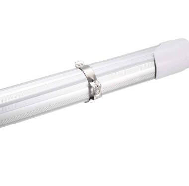 Klips Zaczepny Aluminiowy do Świetlówek LED T8 (2 szt.)